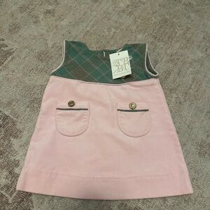 Pink and Green Kids Dress